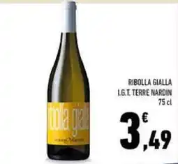 Conad Ribolla Gialla I.G.T. Terre Nardin offerta