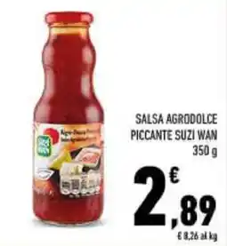 Conad Salsa Agrodolce Piccante Suzi Wan offerta