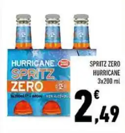 Conad Hurricane Spritz Zero offerta