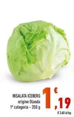Conad INSALATA ICEBERG offerta
