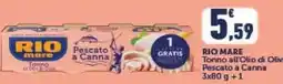 Conad RIO mare Tonno all'Olio di Oliva Pescato a Canna offerta