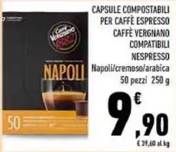 Conad Caffè Vergnano Napoli offerta