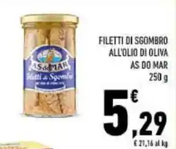 Conad AS DO MAR Filetti di Sgombro offerta