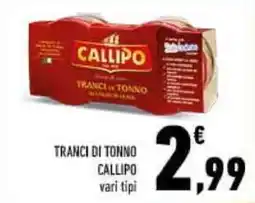 Conad Tranci di tonno Callipo offerta
