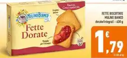 Conad Fette Dorate MULINO BIANCO offerta
