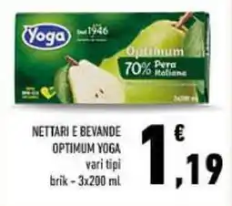 Conad Nettari e bevande Optimum Yoga offerta