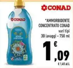 Conad AMMORBIDENTE CONCENTRATO CONAD offerta
