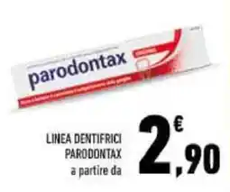 Conad LINEA DENTIFRICI PARODONTAX offerta
