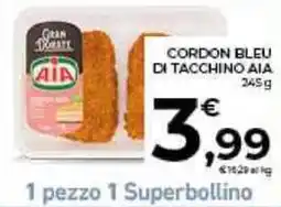 Conad Cordon Bleu di Tacchino AIA offerta