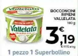 Conad Bocconcini ripieni Valletata offerta