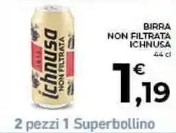 Conad Birra non filtrata Ichnusa offerta