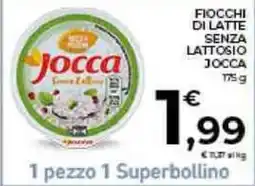 Conad Fiocchi di latte senza lattosio Jocca offerta