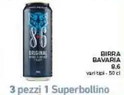 Conad Birra Bavaria 8.6 offerta