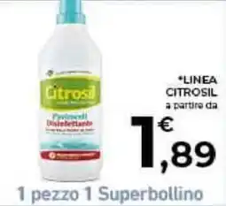 Conad Citrosil Detergente Disinfettante offerta