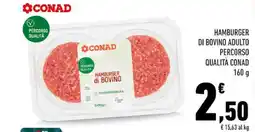 Conad Hamburger di Bovino offerta
