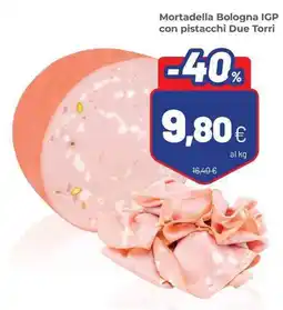 Coop Mortadella Bologna IGP con pistacchi Due Torri offerta