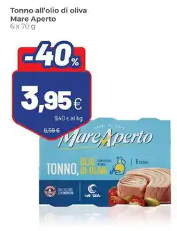 Coop Tonno all'olio di oliva Mare Aperto offerta