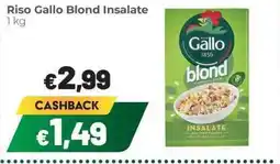 Coop Riso Gallo Blond Insalate offerta