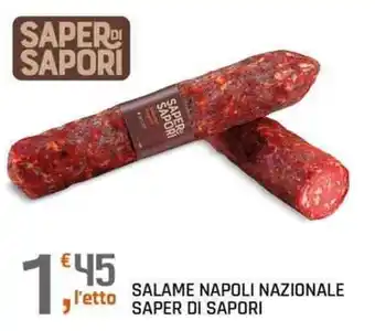 Salame Napoli Nazionale Saper di Sapori