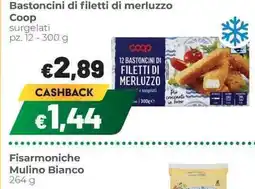 Coop Bastoncini di filetti di merluzzo Coop offerta