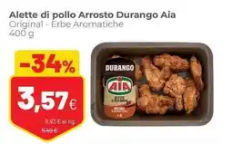 Coop Alette di pollo Arrosto Durango Aia offerta