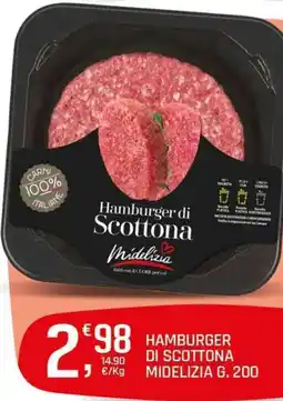 A&O Hamburger di Scottona Midelizia offerta