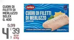A&O Cuori di filetti di merluzzo Selex offerta