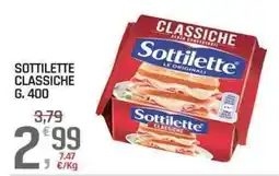 A&O Sottilette Classiche offerta