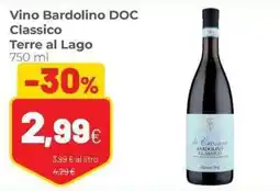 Coop Vino Bardolino DOC Classico Terre al Lago offerta