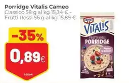 Coop Porridge Vitalis Cameo offerta