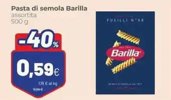 Coop Pasta di semola Barilla offerta