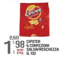 A&O CIPSTER 6 CONFEZIONI SALVAFRESCHEZZA offerta