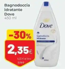 Coop Bagnodoccia idratante Dove offerta