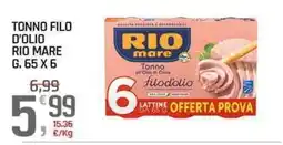 A&O Tonno filo d'olio Rio mare offerta