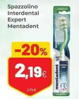 Coop Spazzolino Interdental Expert Mentadent offerta