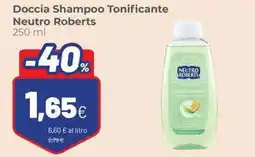 Coop Doccia Shampoo Tonificante Neutro Roberts offerta