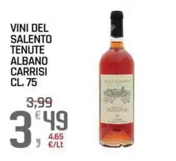 A&O Vini del Salento Tenute Albano Carrisi offerta