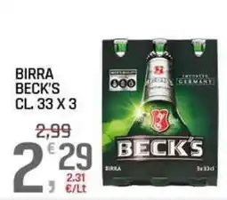 A&O Birra Beck's offerta