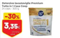 Coop Detersivo lavastoviglie Premium Tutto in 1 Casa Coop offerta