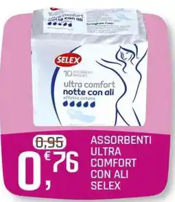 A&O Assorbenti ultra comfort con ali Selex offerta