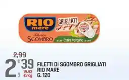 A&O FILETTI DI SGOMBRO GRIGLIATI RIO MARE offerta
