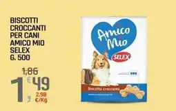 A&O Biscotti croccanti per cani Amico Mio Selex offerta