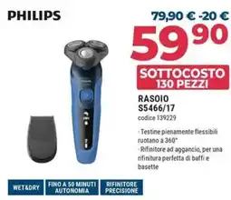 Sinergy PHILIPS RASOIO S5466/17 offerta