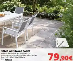 Brico Io Sedia alissa/aazalea offerta