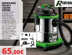 Brico Io Ribimex aspiratore solidi e liquidi ASPI2OL offerta