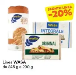 Unes Linea Wasa offerta