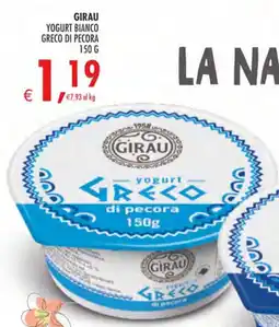 Deco Maxistore Girau yogurt bianco greco di pecora offerta
