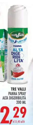 Deco Superstore Tre valli panna spray alta digeribilità offerta