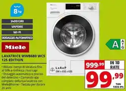 Comet Miele LAVATRICE WWB680 WCS 125 EDITION offerta