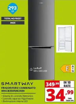 Comet SMARTWAY FRIGORIFERO COMBINATO WHCB350NM2XE0 offerta